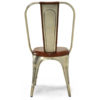 Nigel Dining Side Chair, Hand-Finished Leather - Image 4