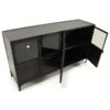 Dumas Industrial Media Cabinet-Sideboard, Brushed Carbon - Image 3