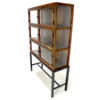 Quinn 6 Door Display Cabinet, Handcrafted Patina - Image 4