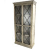Lincoln Display Cabinet, Vintage Grey