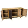 Chilton Four Door Sideboard, Reclaimed Pine - Image 2