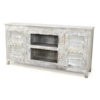 Storage Console With Vintage Doors MSI 484, Weathered Grey - Image 3