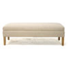 Whitney Upholstered Bench, Twill Sand