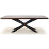 Auburn 84" Dining Table, Distressed Patina