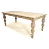 Jasper 84" Dining Table, Weathered Grey
