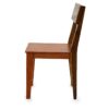 JS 241 Minimalist Modern Dining Chair, Teak - Image 2