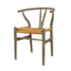 Erik Wishbone Dining Chair, Weathered Grey