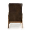 Ian Leather Lounge Chair, Florence Chocolate - Image 3