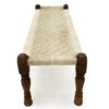 Bohemian Hand Woven Rope Bench, MSI 567 - Image 2