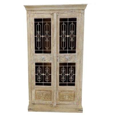 Curated Storage Cabinet With Antique Doors, CTT 194 - Image 2