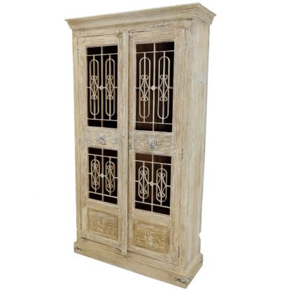 Curated Storage Cabinet With Antique Doors, CTT 194