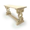 Garson 70" Handcrafted Console Table Console - Image 3