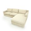 Callahan 116" Sectional Sofa, Nomad Desert