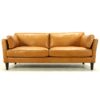 Lenox 82" Top-Grain Leather Sofa