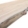 Berlin 96" Live Edge Dining Table, Reclaimed Natural - Image 4