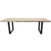 Berlin 96" Live Edge Dining Table, Reclaimed Natural - Image 2
