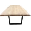 Berlin 96" Live Edge Dining Table, Reclaimed Natural - Image 3
