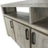 Deerfield 86" Media Console, Pebble Grey - Image 3