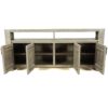 Deerfield 86" Media Console, Pebble Grey - Image 4