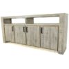 Deerfield 86" Media Console, Pebble Grey - Image 2