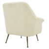 Gia Upholstered Club Chair, Off-White Boucle - Image 4