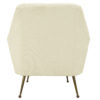 Gia Upholstered Club Chair, Off-White Boucle - Image 5
