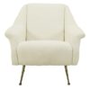 Gia Upholstered Club Chair, Off-White Boucle - Image 2