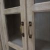 Display Cabinet With Paned Glass Doors MSI 427, Weathered Grey - Image 6