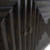 Kaipo 106" Four Door Sideboard, Aged Black - Image 5