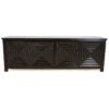 Kaipo 106" Four Door Sideboard, Aged Black - Image 2