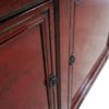Lexi 89" Vintage Inspired Storage Console, Antiqued Crimson - Image 5