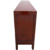 Lexi 89" Vintage Inspired Storage Console, Antiqued Crimson - Image 3
