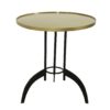Jardin 24" Round Iron End Table - Image 3