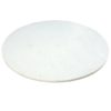 Trident 48" White Marble Top Dining Table - Image 3