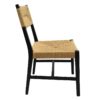 Pacino Woven Dining Chair, Brushed Ebony - Image 2