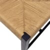 Pacino Woven Dining Chair, Brushed Ebony - Image 5