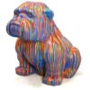 Amazing 40" Tall English Bulldog Abstract Finish, RIS 792