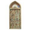 Found Antique Arched Door With Original Frame, MSI 711 - Image 2