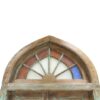 Found Antique Arched Door With Original Frame, MSI 711 - Image 5