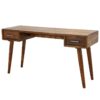 Colt 58" Home Office Desk, Vintage Tobacco