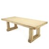 Fowler 95" Dining Table, Weathered Natural
