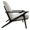 Taft Arm Chair, Matte Black - Image 3