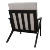 Taft Arm Chair, Matte Black - Image 5