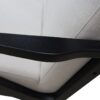 Taft Arm Chair, Matte Black - Image 6