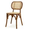 Beatrix Dining Chair, Light Walnut