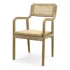 Talia Dining Armchair, Weathered Grey
