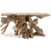 Hand Sculpted 62" Teak Root Console Table, JS 384
