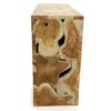 Teak Block Console Table, JS 365 - Image 3
