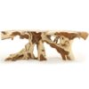 Magnificent Teak Root 94" Console Table, JS 399