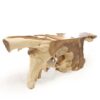 Magnificent Teak Root 94" Console Table, JS 399 - Image 5